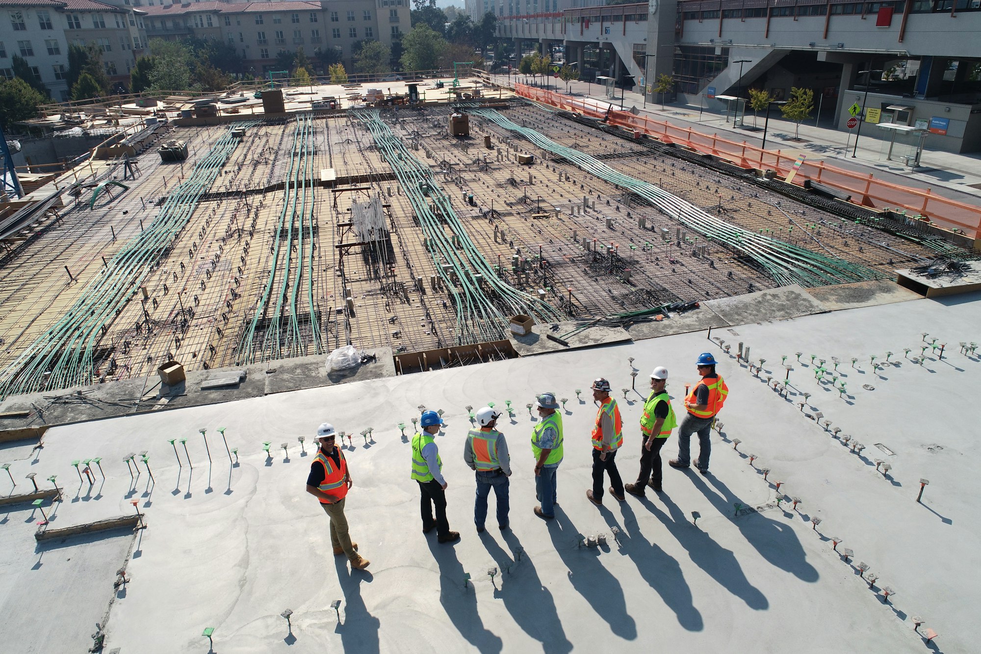 Gandor workforce team on a construction site
